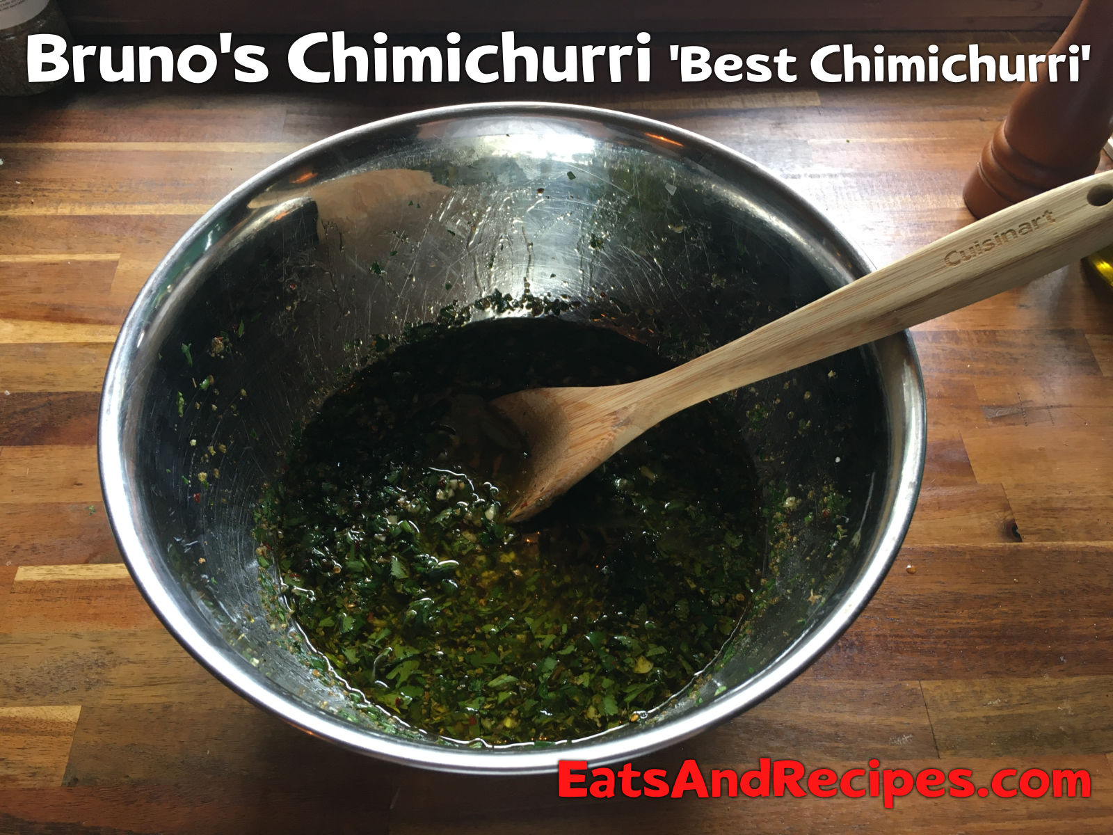 Brunos Chimichurri Best Chimichurri Olive Oil And Red Wine Vinegar