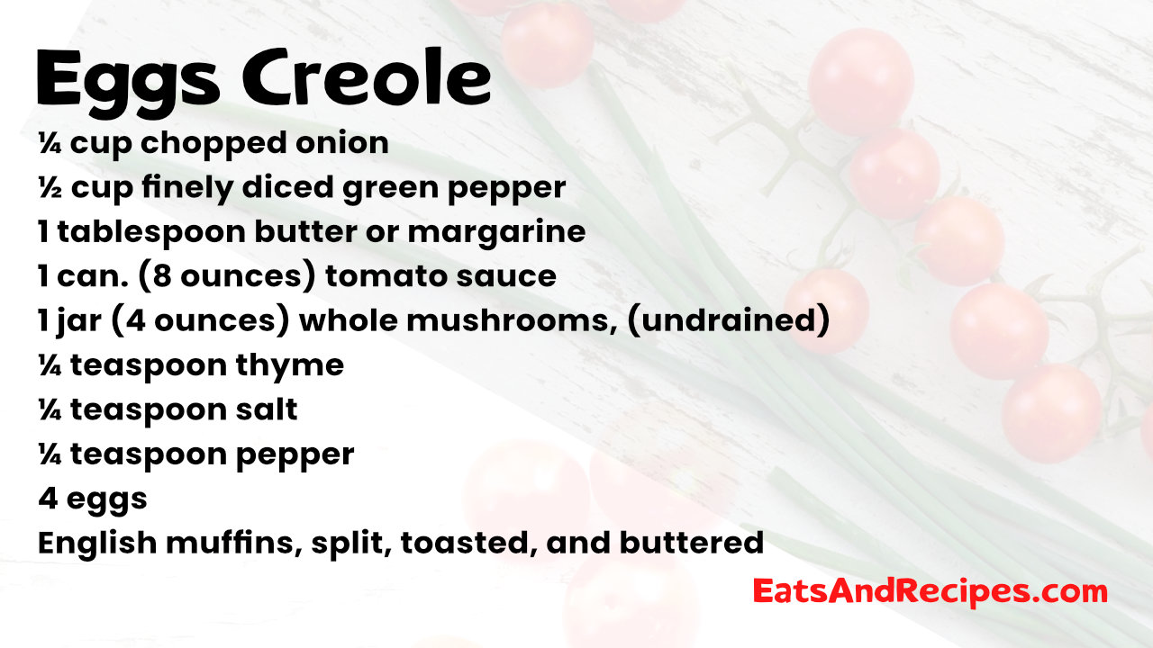 Eggs Creole