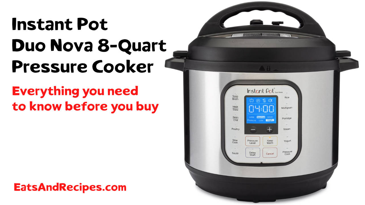 Instant Pot Duo Nova 8-Quart Pressure Cooker