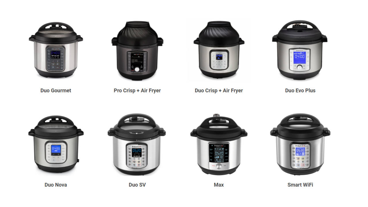 Instant Pot Pressure Cooker Models