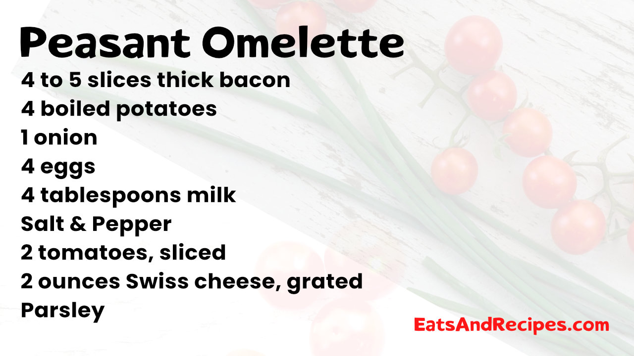 Peasant Omelette