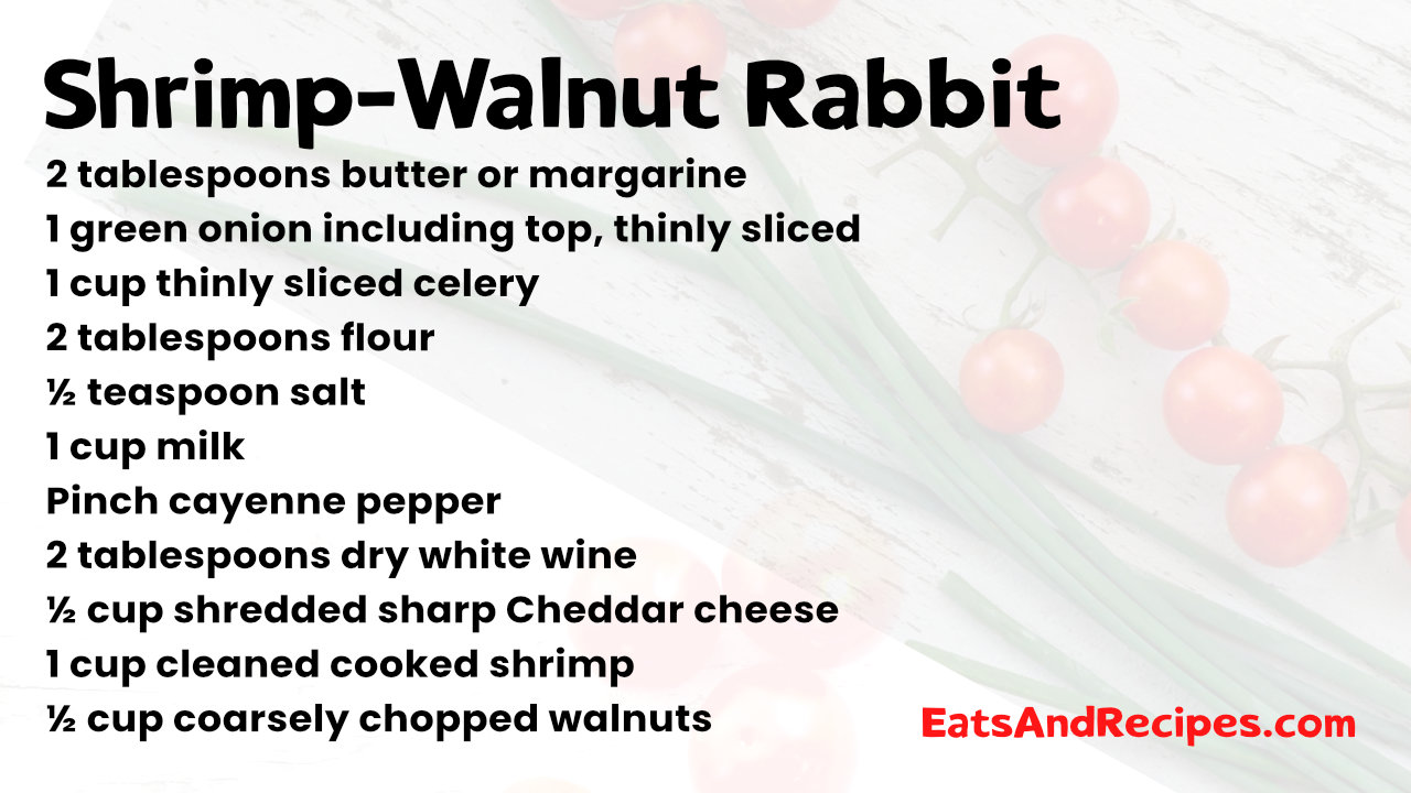 Shrimp-Walnut Rabbit